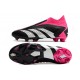 Crampon de Foot adidsa Predator Accuracy+ FG Noir Blanc Rose Equipe Choc