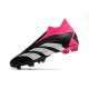 Crampon de Foot adidsa Predator Accuracy+ FG Noir Blanc Rose Equipe Choc