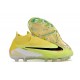 Crampon Nike Phantom GX Elite DF FG Vert Jaune Noir