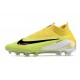 Crampon Nike Phantom GX Elite DF FG Vert Jaune Noir