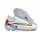 Crampon Nike Phantom GX Elite DF FG Blanc Or