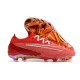 Nike Phantom GX Elite Gripknit FG Rouge Blanc
