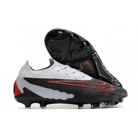 Crampon Nike Phantom GX Elite DF FG Noir Gris Rouge