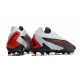 Crampon Nike Phantom GX Elite DF FG Noir Gris Rouge