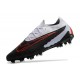 Crampon Nike Phantom GX Elite DF FG Noir Gris Rouge