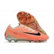 Crampon Nike Phantom GX Elite FG Orange Noir