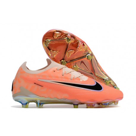 Crampon Nike Phantom GX Elite FG Orange Noir