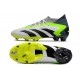 adidsa Predator Accuracy.1 FG Nouveau Blanc Noir Citron Lucide