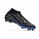 Nike Zoom Mercurial Superfly IX Elite FG Neuf Noir Chrome Hyper Royal