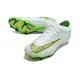 Nike Zoom Mercurial Vapor 15 Elite FG Neuf Blanc Vert