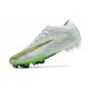 Nike Zoom Mercurial Vapor 15 Elite FG Neuf Blanc Vert