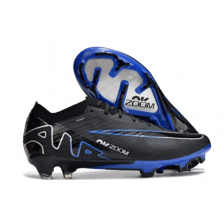 Nike Zoom Mercurial Vapor 15 Elite FG Neuf Noir Chrome Hyper Royal