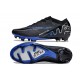 Nike Zoom Mercurial Vapor 15 Elite FG Neuf Noir Chrome Hyper Royal