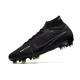 Nike Zoom Mercurial Superfly IX Elite FG Shadow - Noir Gris Blanc Jaune Fluo