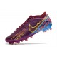 Nike Zoom Mercurial Vapor XV Elite AG KM Foncé Betterave Mtlc Vivid Or