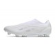 Crampon adidas X Crazyfast.1 FG Laceless Pearlized - Blanc