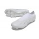 Crampon adidas X Crazyfast.1 FG Laceless Pearlized - Blanc