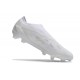 Crampon adidas X Crazyfast.1 FG Laceless Pearlized - Blanc