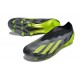 Crampon adidas X Crazyfast.1 FG Laceless Crazycharged - Noir Jaune Gris