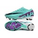 Nike Zoom Mercurial Vapor 15 Elite FG Neuf Cyan Violet Noir