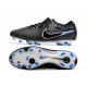 Crampon de Foot Nike Tiempo Legend X Elite FG Noir Chrome Hyper Royal
