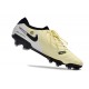Crampon de Foot Nike Tiempo Legend X Elite FG Beige Noir