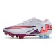 Nike Zoom Mercurial Vapor 15 Elite FG Neuf Blanc Rose Bleu
