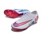 Nike Zoom Mercurial Vapor 15 Elite FG Neuf Blanc Rose Bleu