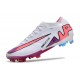 Nike Zoom Mercurial Vapor 15 Elite FG Neuf Blanc Rose Bleu