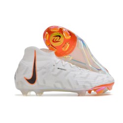 Nike Phantom Luna Elite FG Crampon de Foot Blanc Noir Orange Total