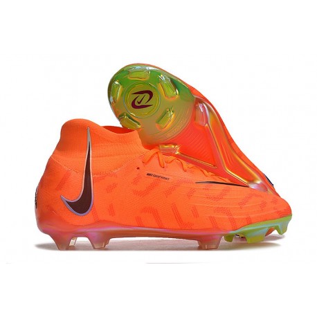 Nike Phantom Luna Elite FG Crampon de Foot Goyave Givré Noir Orange Total
