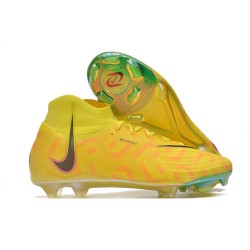 Nike Phantom Luna Elite FG Crampon de Foot Jaune