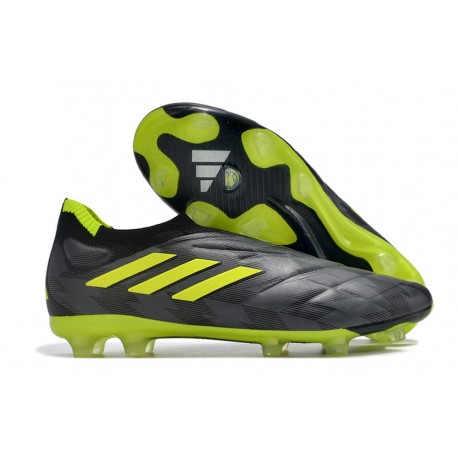 Crampon de Foot adidas Copa Pure+ FG Noir Vert