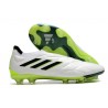 Crampon de Foot adidas Copa Pure+ FG Blanc Noir Citron Lucide