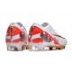 Crampon Nike Mercurial Vapor XV Elite FG Blanc Rouge Or