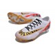 Crampon Nike Mercurial Vapor XV Elite FG Blanc Rouge Or
