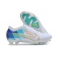 Crampon Nike Mercurial Vapor XV Elite FG Blanc Bleu Or