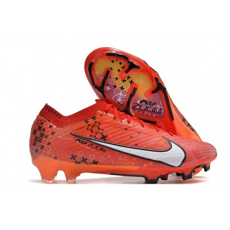 Crampon Nike Mercurial Vapor XV Elite FG MDS Carmin Clair Ivoire Pâle Mandarine Vif