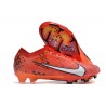 Crampon Nike Mercurial Vapor XV Elite FG MDS Carmin Clair Ivoire Pâle Mandarine Vif