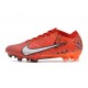 Crampon Nike Mercurial Vapor XV Elite FG MDS Carmin Clair Ivoire Pâle Mandarine Vif