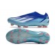 Crampon adidas X Crazyfast.1 FG Laceless Royal Vif Blanc Rouge Solaire