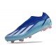 Crampon adidas X Crazyfast.1 FG Laceless Royal Vif Blanc Rouge Solaire
