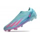 Crampon adidas X Crazyfast.1 FG Laceless Messi X Miami Turquoise Rose