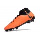 Nike Phantom Luna Elite FG Crampon de Foot Orange Noir