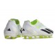 adidas X Crazyfast + FG Chaussure Blanc Noir Citron Lucide