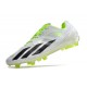 adidas X Crazyfast + FG Chaussure Blanc Noir Citron Lucide