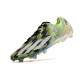adidas X Crazyfast + FG Chaussure Citron Lucide Blanc Rouge