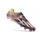 adidas X Crazyfast + FG Chaussure Citron Lucide Blanc Rouge