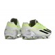 adidas X Crazyfast Strung + FG Chaussure Gris Citron Lucide 