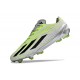 adidas X Crazyfast Strung + FG Chaussure Gris Citron Lucide 